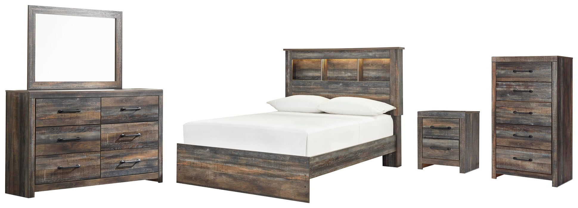 Drystan Multi Bookcase Bedroom Collection