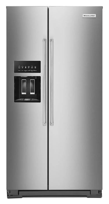 KitchenAid - 22.6 Cu. Ft. Side-by-Side Counter-Depth Refrigerator - Ice Maker Does not Work, Retail Price is $3400