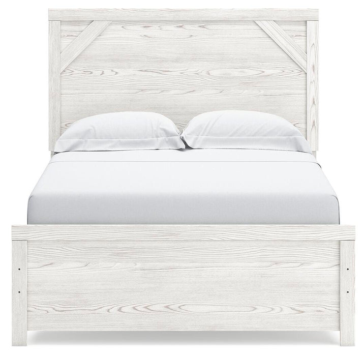 Gerridan White/Gray Gerridan Full Panel Bed
