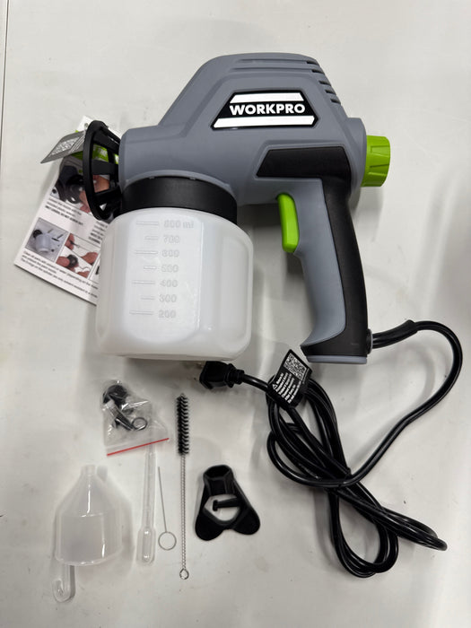 WORKPRO Electric Stain Sprayer, 0.8mm Nozzle, 216 w - new