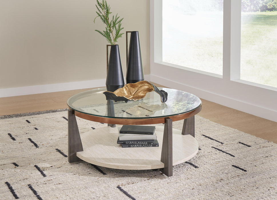 Frazwa Multi Round Cocktail Table