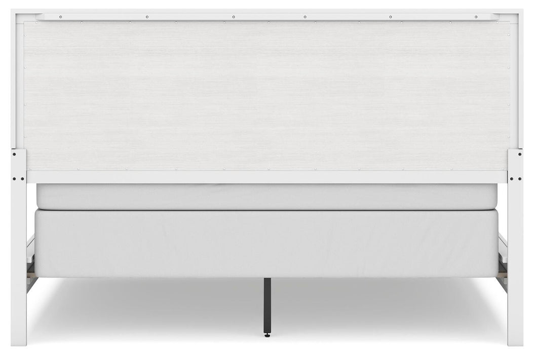 Binterglen White Binterglen California King Panel Bed