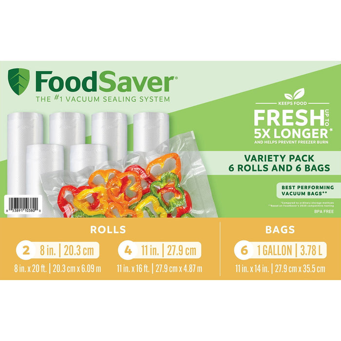 FoodSaver Roll Combo Pack - open_box