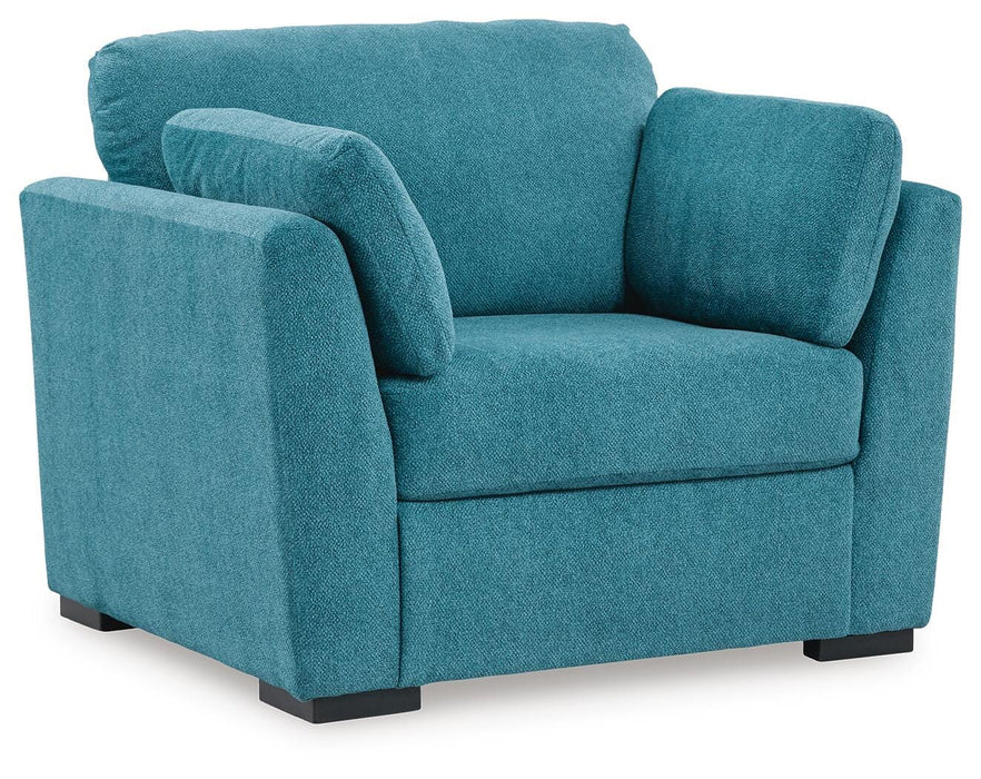 Keerwick Teal Living Room Collection