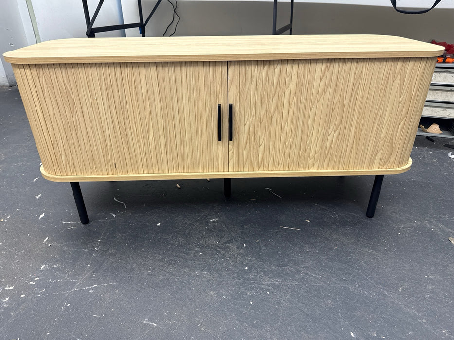 Unique Furniture Mid-Century Modern 71" Sideboard in Natural Oak - new