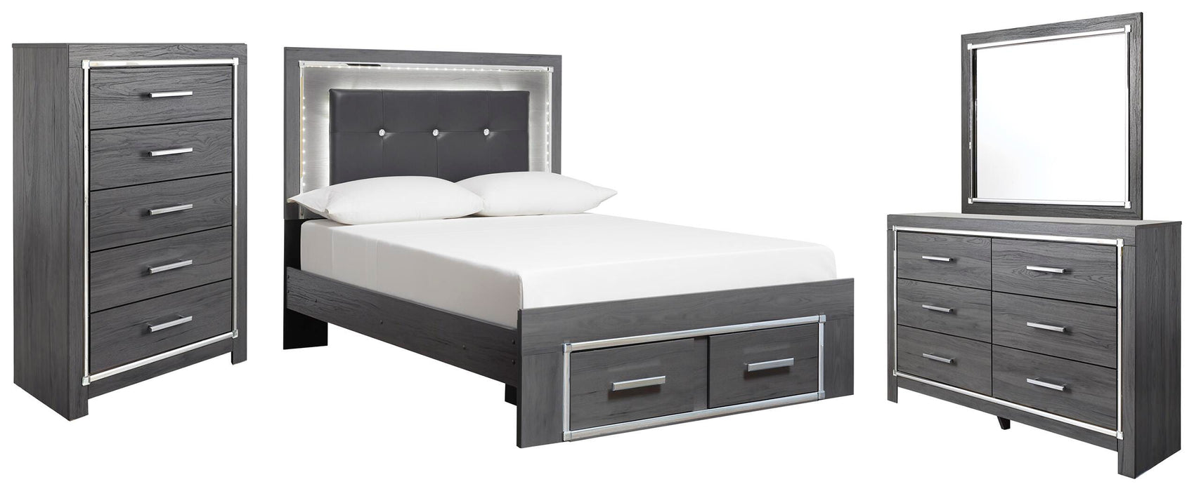 Lodanna Gray Bedroom Collection