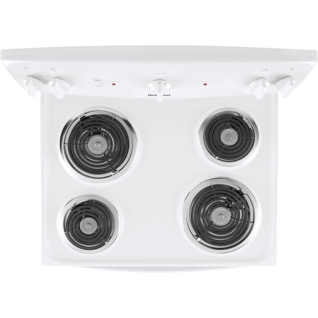 Hotpoint 30-in 4 burners 5.0-cu ft Freestanding Electric Range ( White ) - new