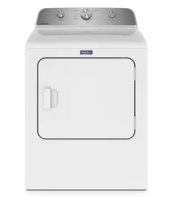 7.0 cu. ft. Vented Electric Dryer in White - display_model