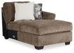 Graftin Teak Graftin 3-Piece Sectional with Chaise