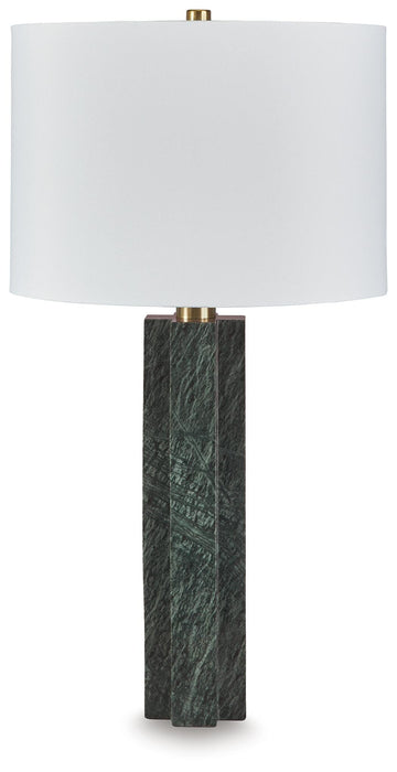 Keegan Green Marble Table Lamp (1/CN)