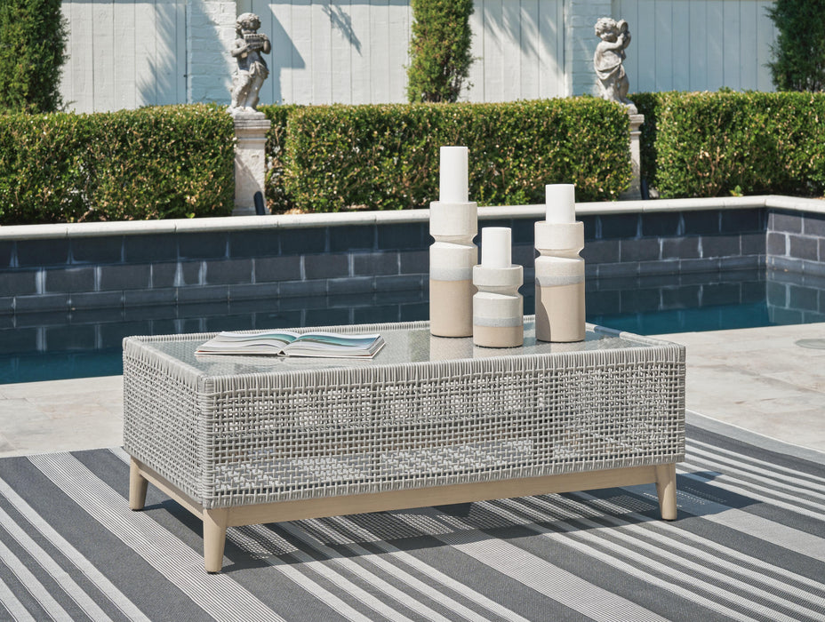 Seton Creek Gray Rectangular Cocktail Table