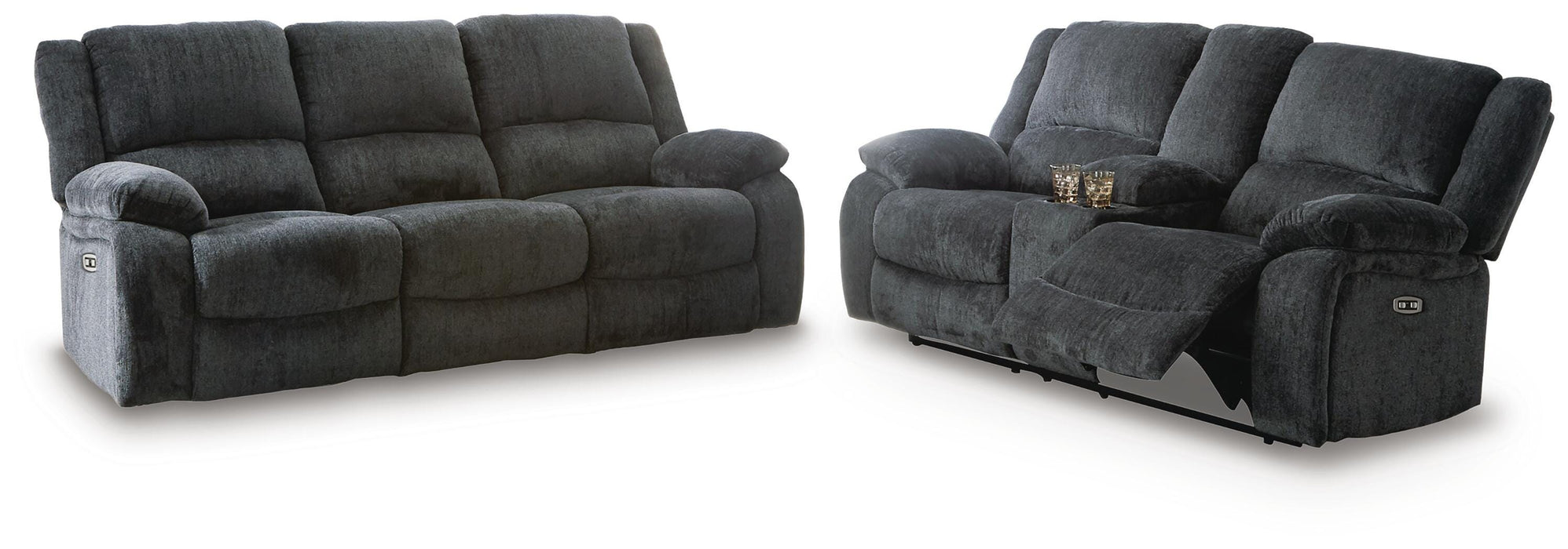 Draycoll Slate Draycoll Sofa and Loveseat
