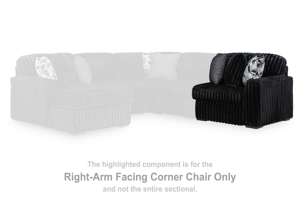 Midnight-Madness Onyx Living Room Collection