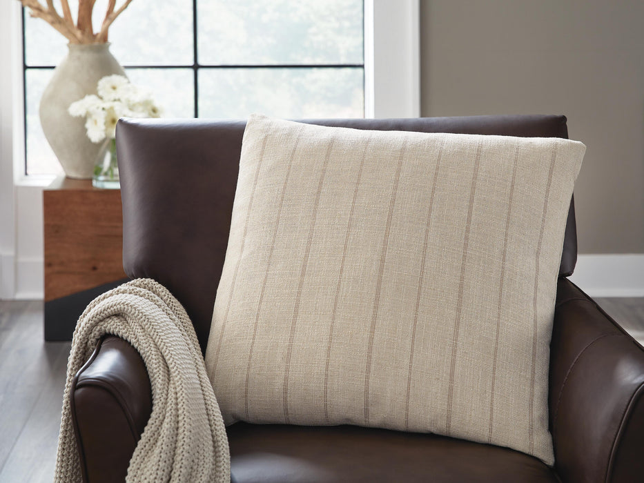 Valwick Beige/Brown Pillow (4/CS)