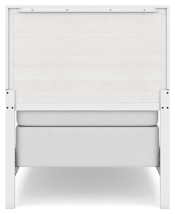 Binterglen White Binterglen Twin Panel Bed