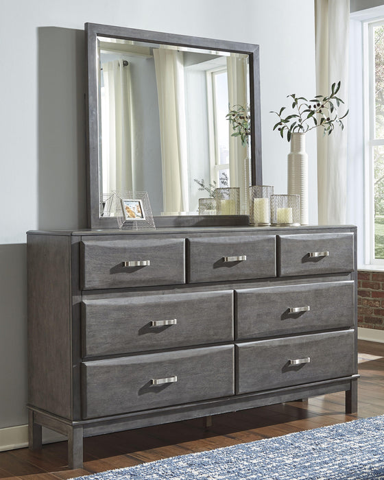 Caitbrook Gray Caitbrook Dresser and Mirror