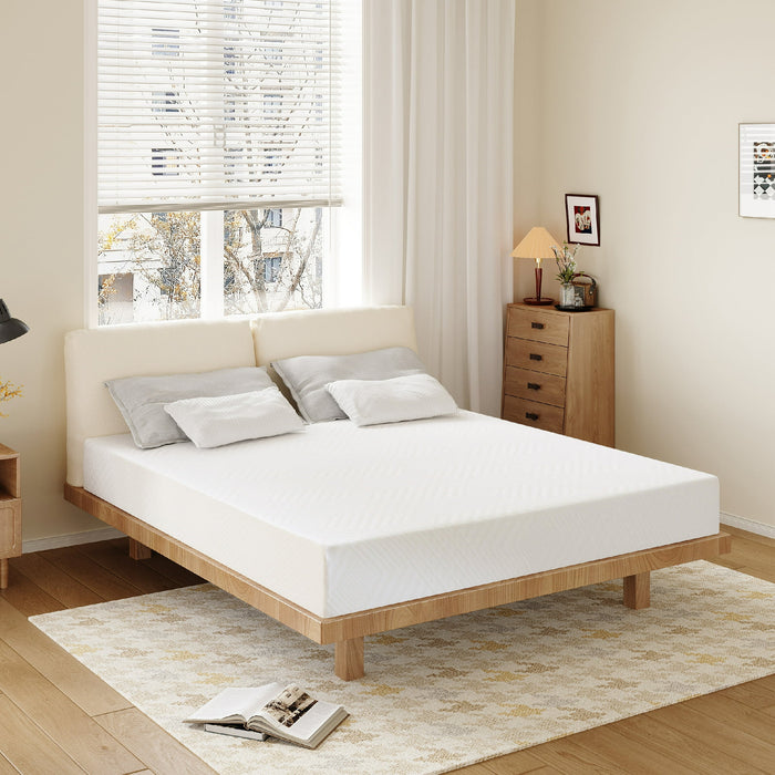 MLILY Ego White Twin Mattress in a Box, 6 inch Memory Foam Mattress - new