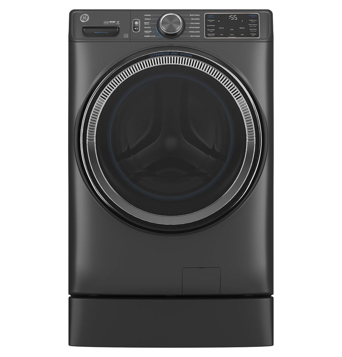 GE 5.0 cu. ft. Capacity Smart Front Load ENERGY STAR Steam Washer with SmartDispense UltraFresh Vent System with OdorBlock and Sanitize + Allergen - new