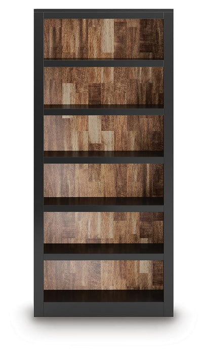 Wildenauer Brown/Black Bookcase