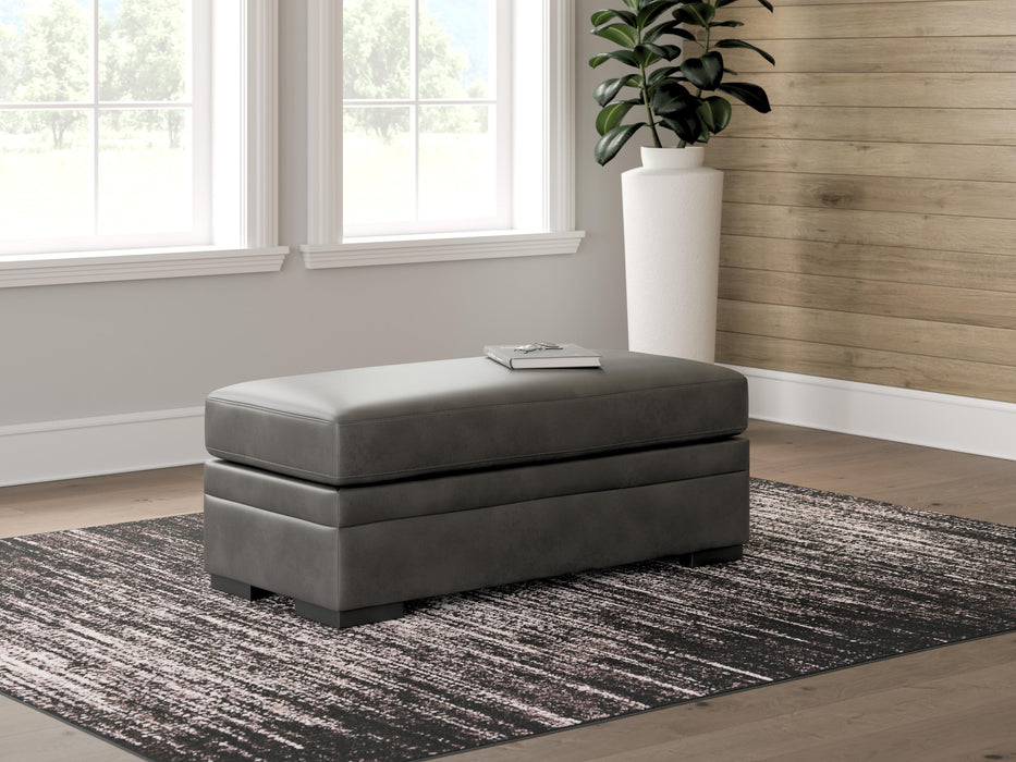 Dara Park Shadow Oversized Accent Ottoman