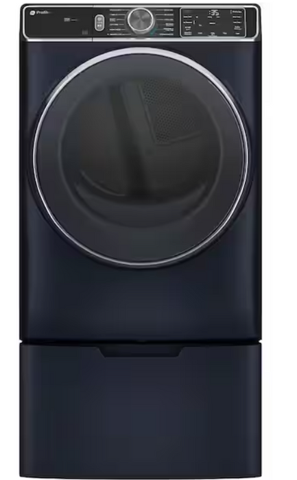 GE Profile 7.8 cu. ft. vented Gas Dryer in Sapphire Blue with Steam and Sanitize Cycle, ENERGY STAR - new