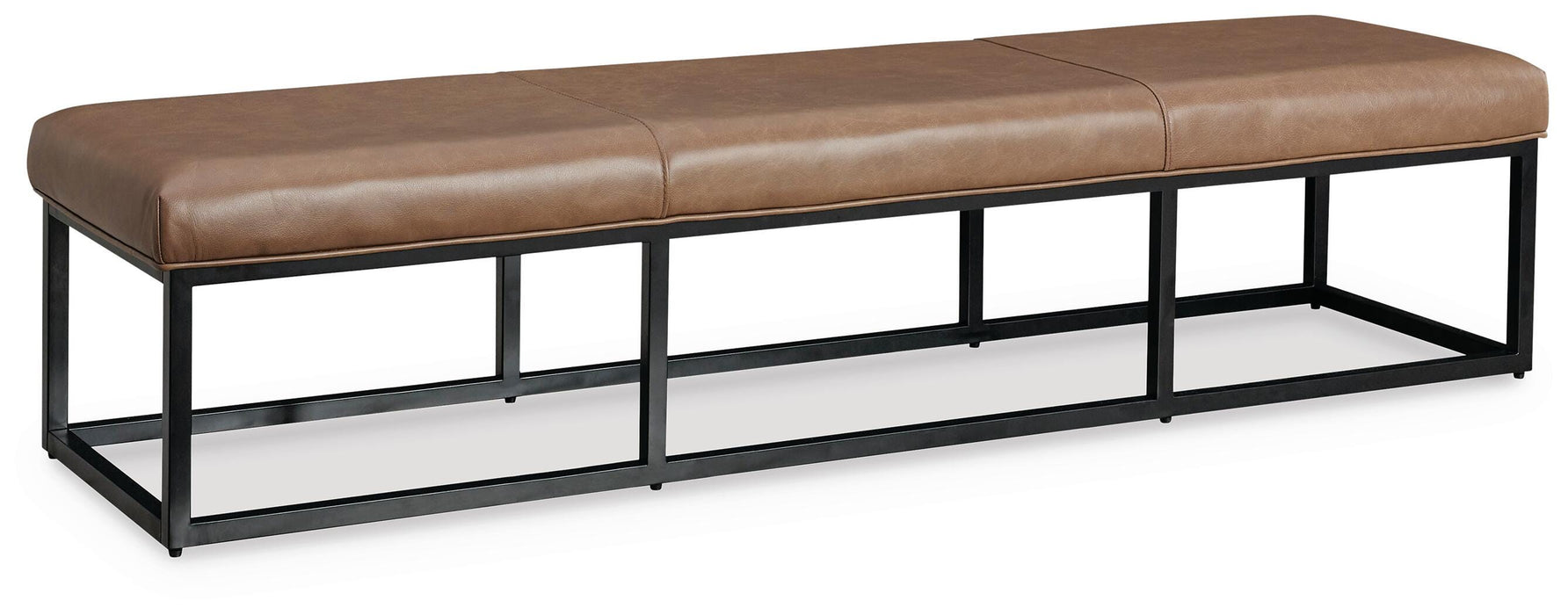 Joston Caramel Accent Bench