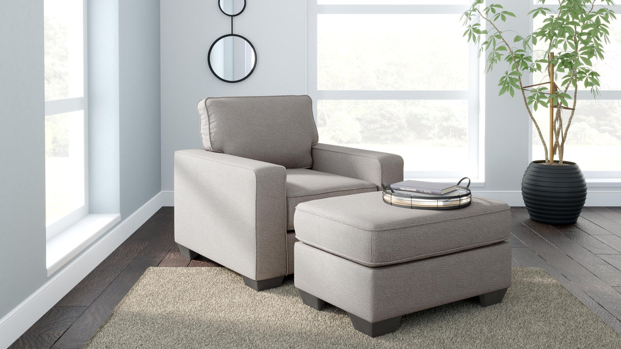 Greaves Stone Greaves Chair and Ottoman