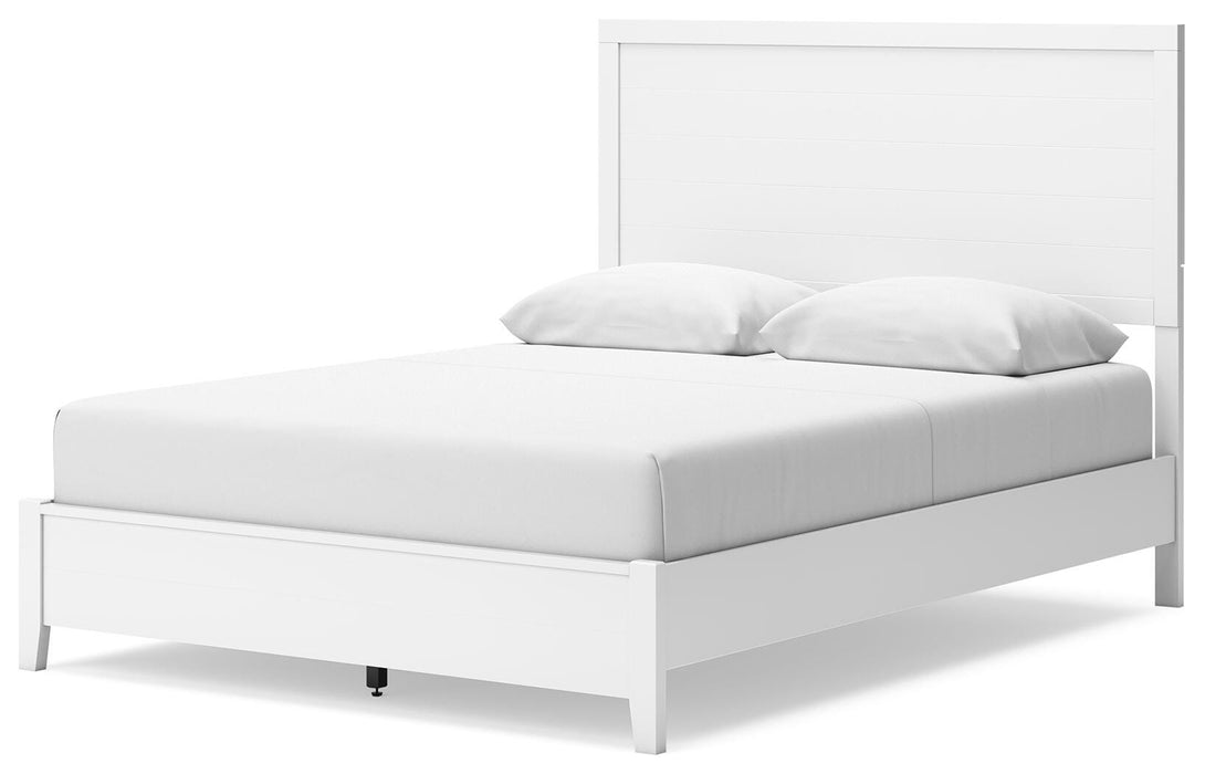 Binterglen White Binterglen Queen Panel Bed
