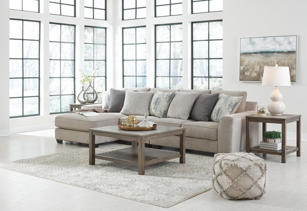 Ardsley Pewter Ardsley 3-Piece Sectional with Chaise