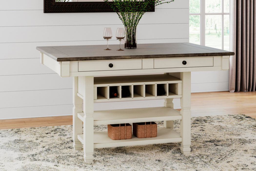 Bolanburg Two-tone RECT Dining Room Counter Table