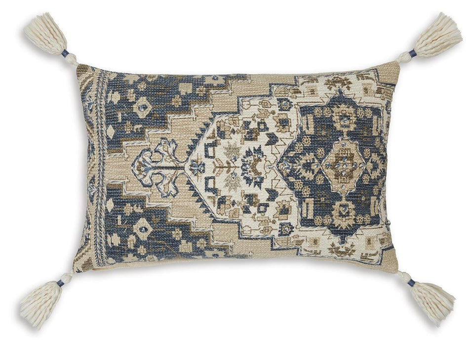 Winbury Blue/Tan/White Pillow (4/CS)