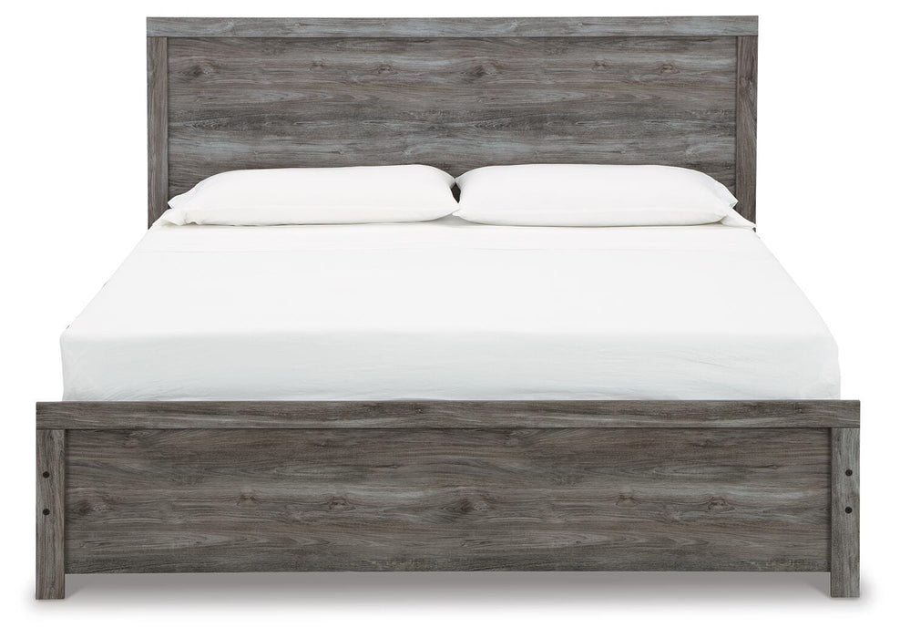 Bronyan Dark Gray Bronyan King Panel Bed