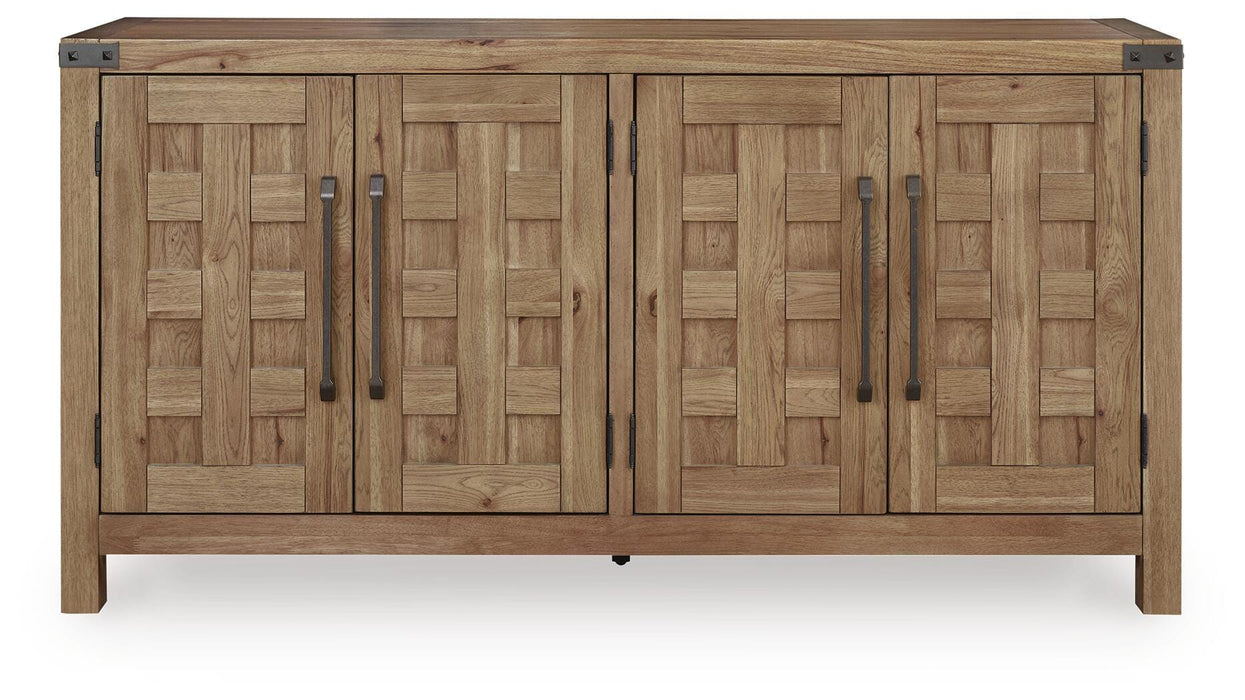 Ridgester Light Brown Dining Collection