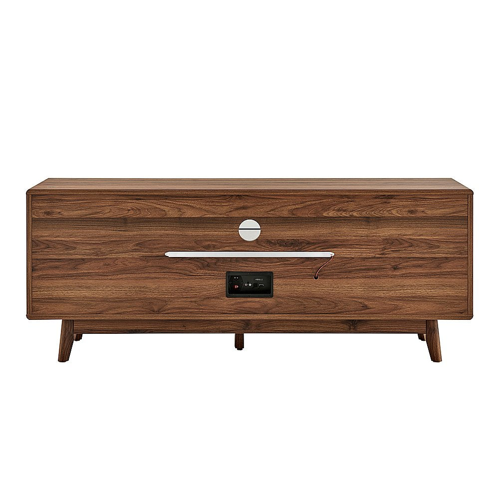 60 in. Walnut Larsen Smart TV Stand with Audio System - display_model