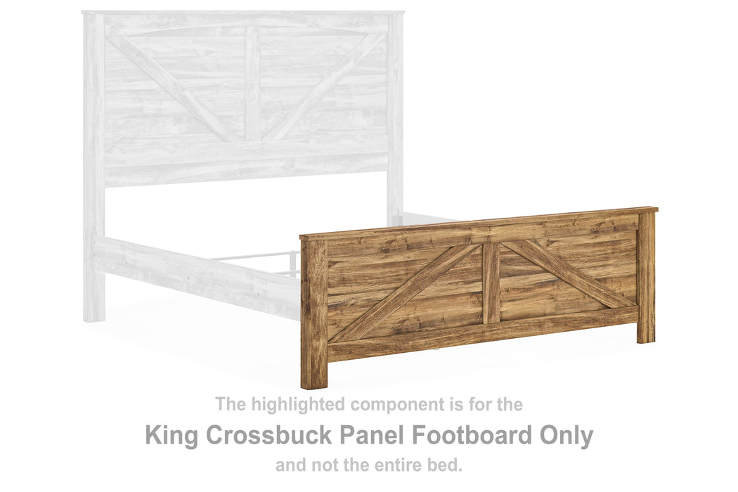 Branstony Brown King Crossbuck Panel FTBD