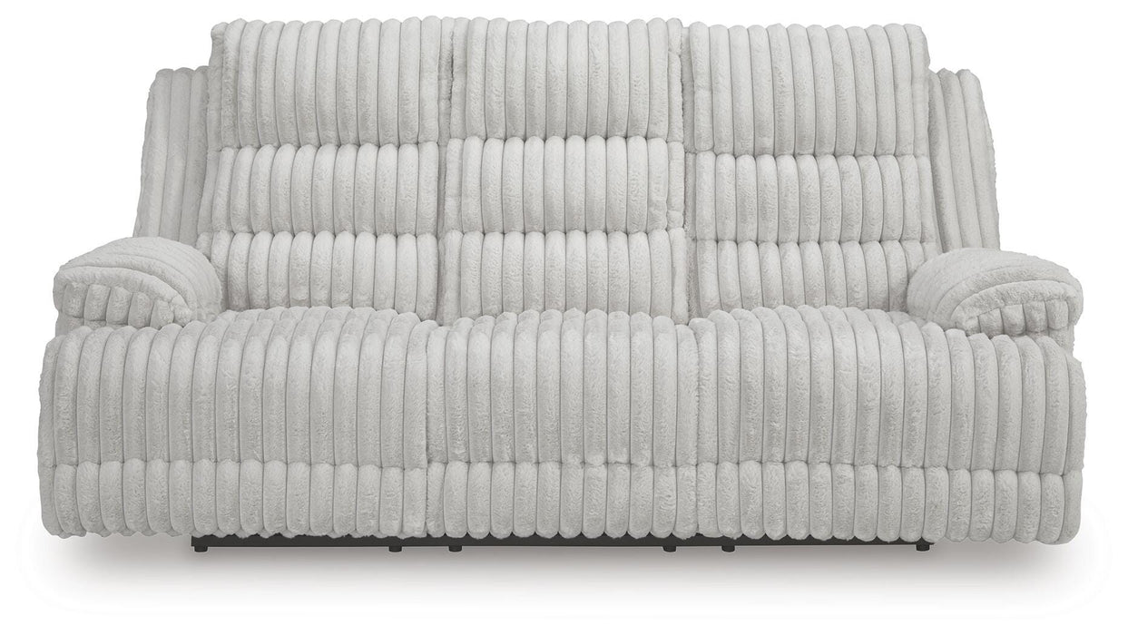 Technique Alloy REC PWR Sofa w/Drop Down Table