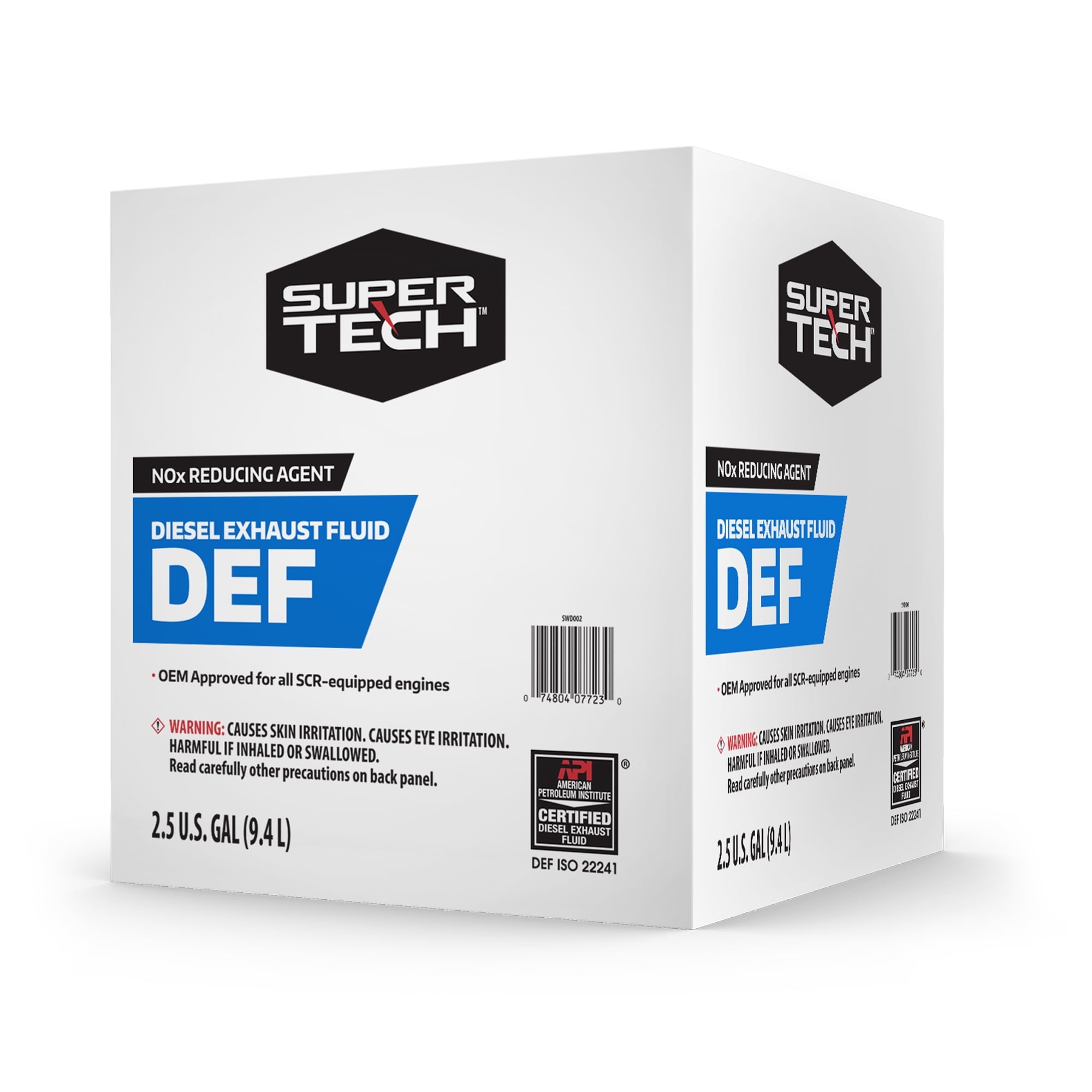 Super Tech DEF 2.5 Gallon - for Diesel Fuel Vehicles with SCR Selective Catalytic Reduction - new