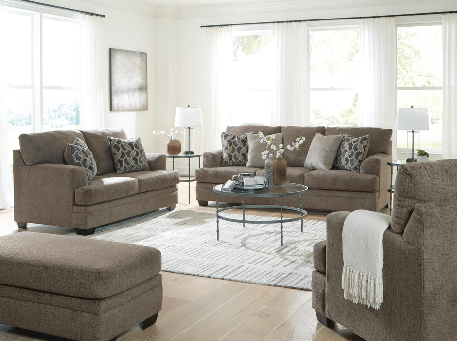 Stonemeade Nutmeg Stonemeade Sofa, Loveseat, Chair and Ottoman