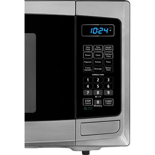 Insignia 0.9 Cu. Ft. Compact Microwave, 900W, Stainless Steel - new