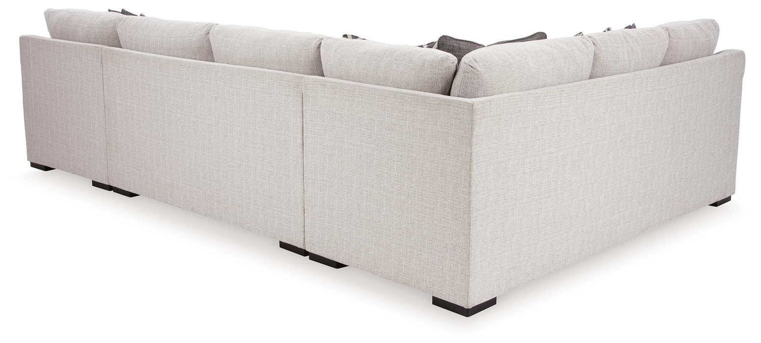 Koralynn Stone Koralynn 3-Piece Sectional with Chaise