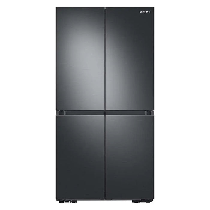 Samsung - 29 cu. ft. 4-Door Flex French Door Smart Refrigerator with Dual Ice Maker - Black Stainless Steel - new