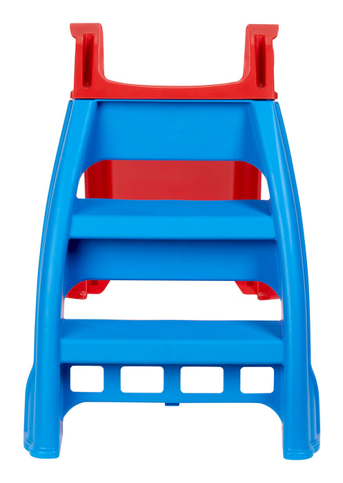 Little Tikes First Slip And Slide, Easy Set Up Playset for Indoor Outdoor Backyard, Easy to Store, Safe Toy for Toddler,Kids (Red/Blue), 39.00''L x 18.00''W x 23.00''H - open_box