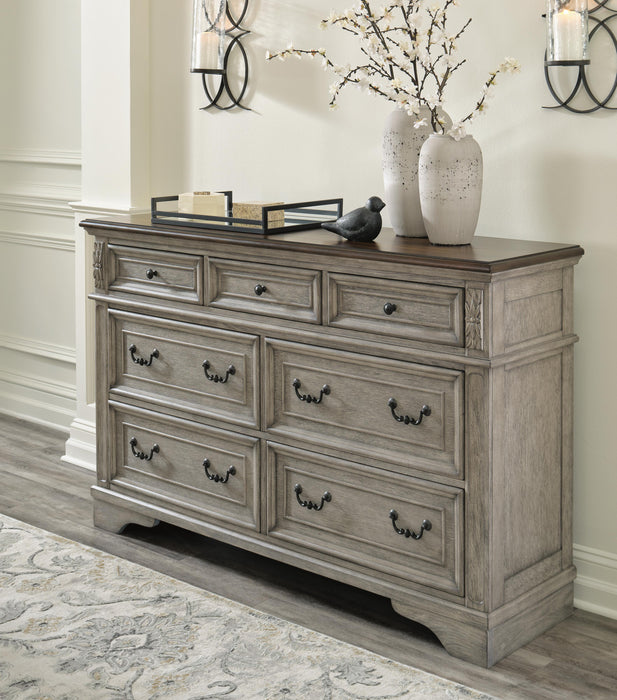 Lodenbay Antique Gray/Brown Dresser