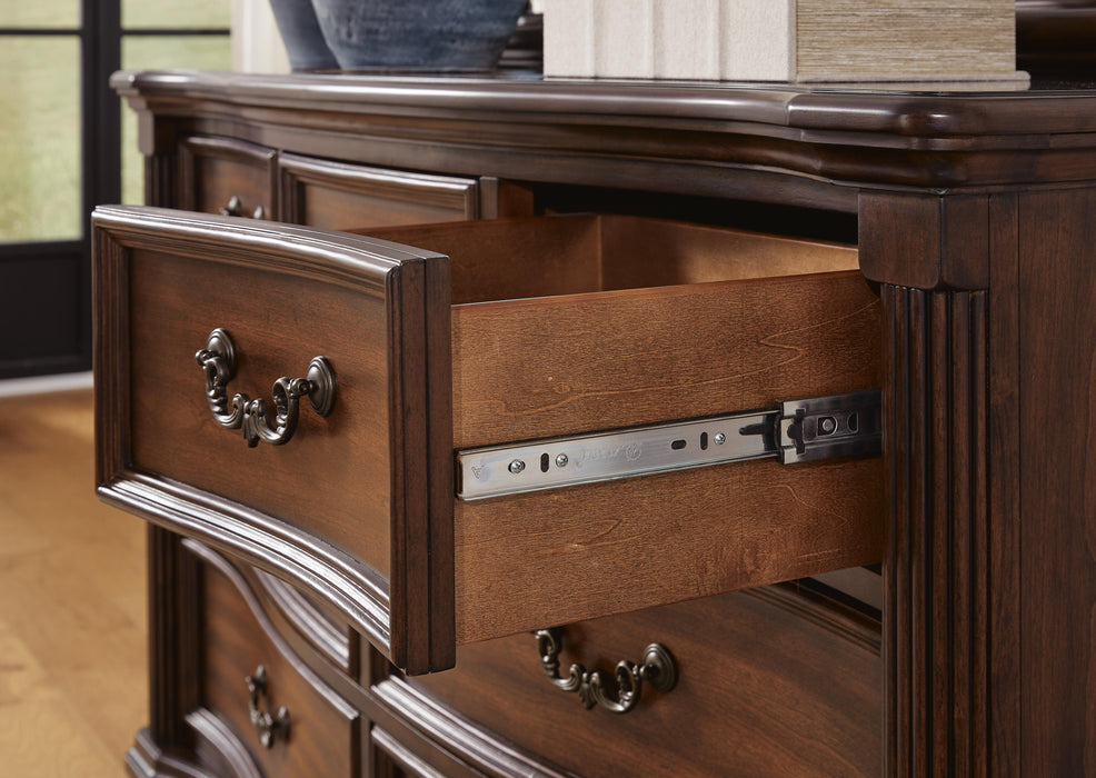 Lavinton Brown Lavinton Dresser and Mirror