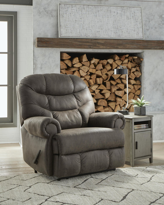 Camera Time Gunmetal Zero Wall Recliner