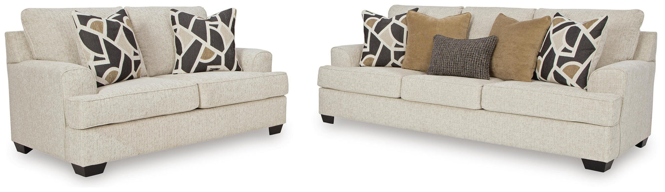 2 Piece Sofa & Loveseat