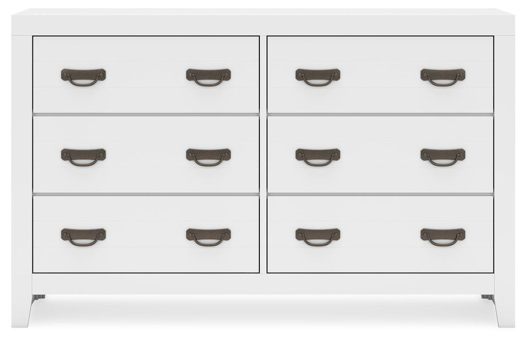 Binterglen White Dresser