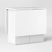 Drop Leaf Dining Table with Storage Shelves White - Room Essentials™