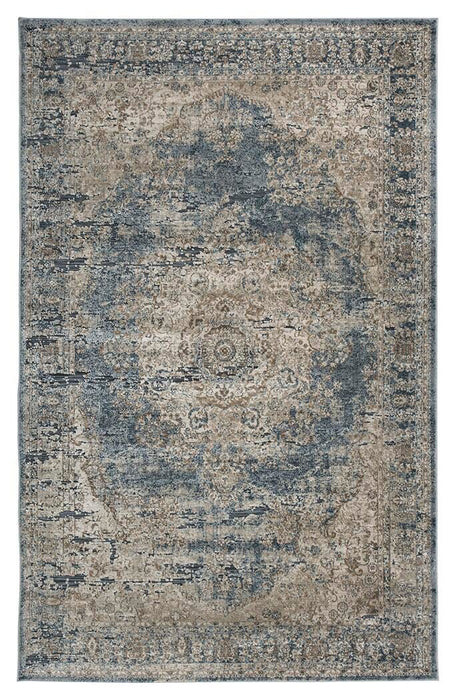 South Blue/Beige Medium Rug