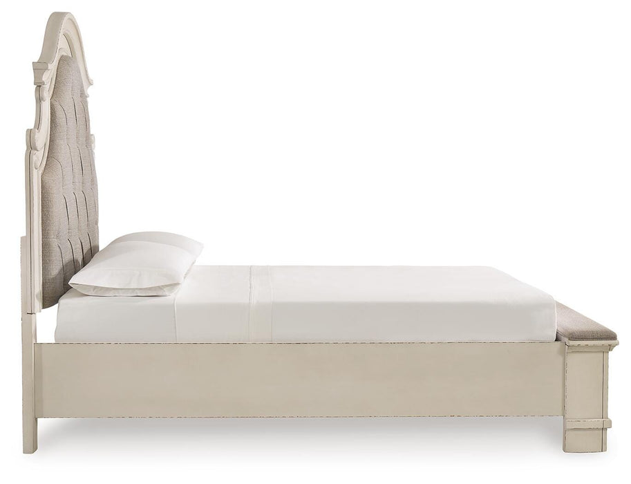 Realyn Two-tone Realyn Queen Upholstered Storage Bed - Brand New